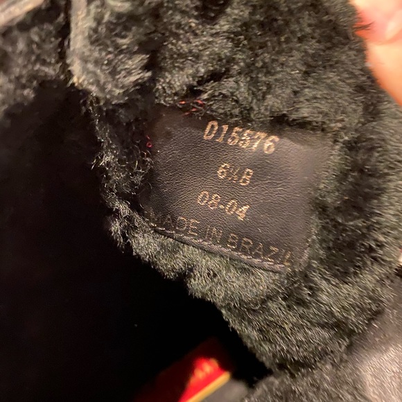 Cole Haan shearling ankle boots - Picture 3 of 6